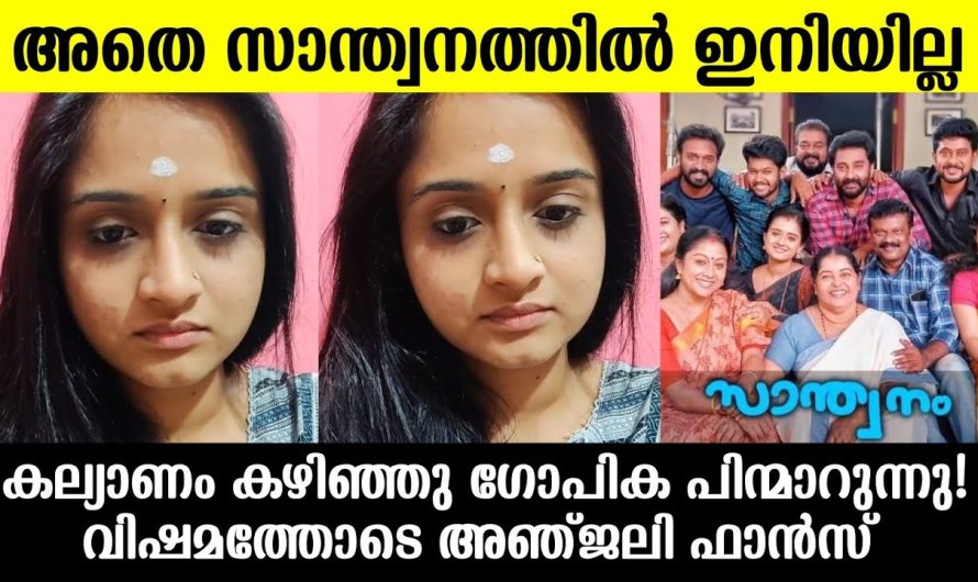 സാന്ത്വനത്തിൽ അഞ്ജലി ഇനിയില്ല ഇനി അഭിനയിക്കില്ല