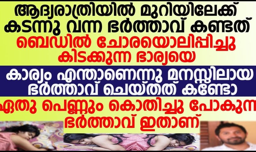 ആദ്യരാത്രിയിൽ മുറിയിലേക്ക് കടന്നുവന്ന ഭർത്താവ് കണ്ടത് ബെഡിൽ ചോര ഒലിപ്പിച്ച്  കിടക്കുന്ന ഭാര്യയെ പിന്നീട് അവിടെ സംഭവിച്ചത്