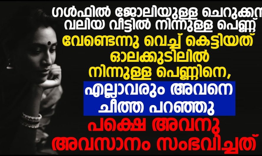 പാവപ്പെട്ട വീട്ടിലെ പെൺകുട്ടിയെ വിവാഹം കഴിച്ച യുവാവിന് സംഭവിച്ചത്..