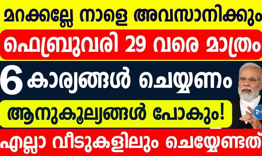 റേഷൻ കാർഡ് ഉള്ള എല്ലാവരും ഈ ആറ് കാര്യങ്ങൾ മറക്കാതെ ചെയ്യണേ