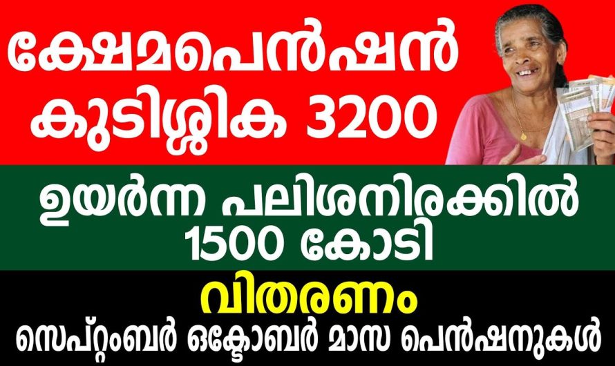 ക്ഷേമപെൻഷൻ കുടിശ്ശിക 3200 ഉയർന്ന പലിശനിരക്കിൽ 1500 കോടി വിതരണം