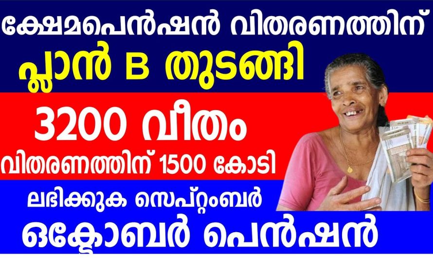 ക്ഷേമപെൻഷൻ വിതരണത്തിന്പ്ലാൻ B തുടങ്ങി 3200 വീതം