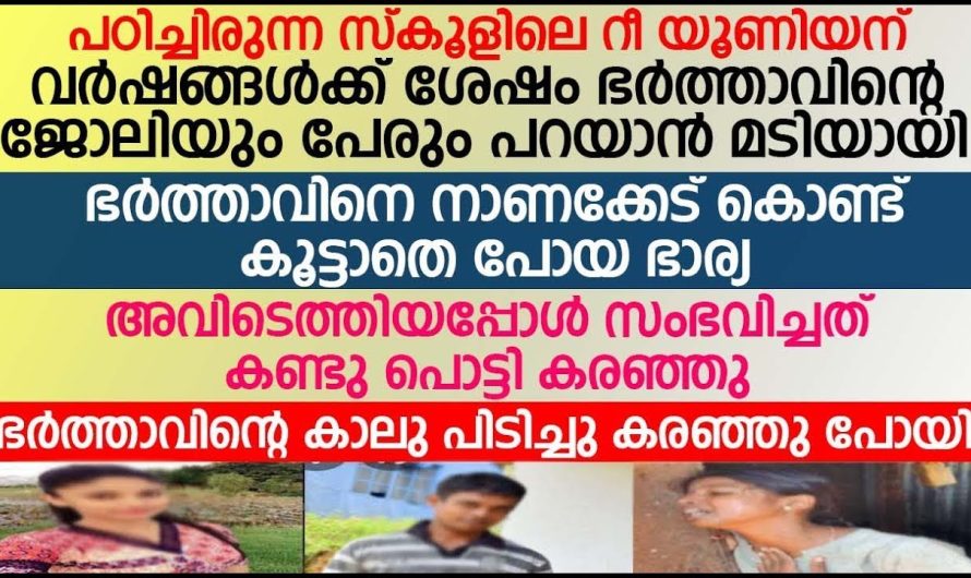 സ്കൂൾ റീ യൂണിയന് കാണാൻ കൊള്ളാത്ത ഭർത്താവിനെ കൊണ്ട്പോകാത്ത ഭാര്യക്ക് സംഭവിച്ചത് കണ്ടോ