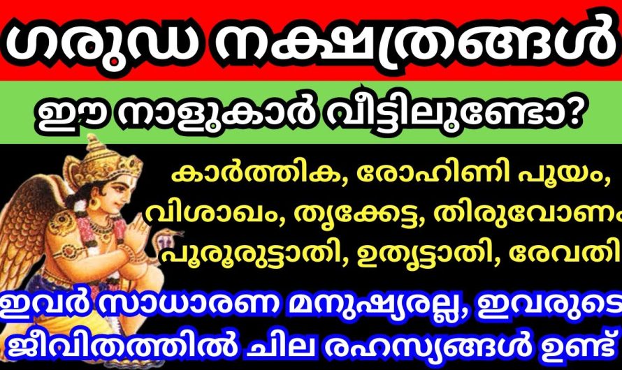 ഈ നക്ഷത്രക്കാർ നിങ്ങളുടെ വീട്ടിൽ ഉണ്ടോ?? ഇവരെപ്പറ്റി കേട്ടാൽ നിങ്ങൾ ഞെട്ടും..