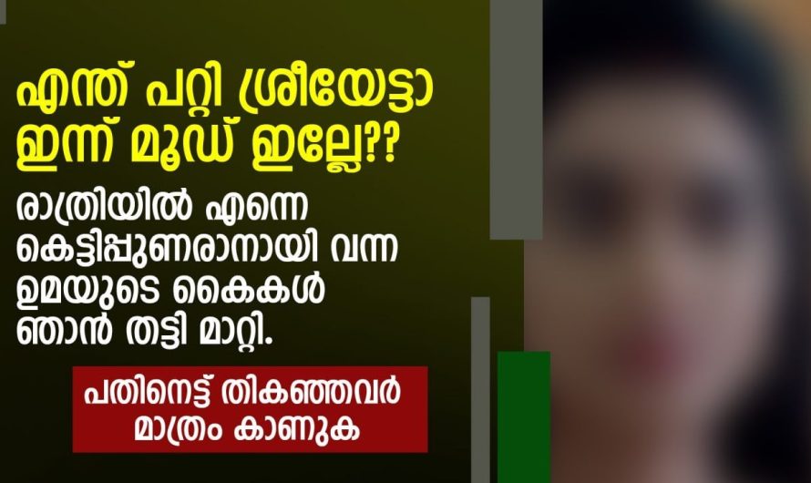 എന്ത് പറ്റി ശ്രീയേട്ടാ ഇന്ന് മൂഡ് ഇല്ലേ?….