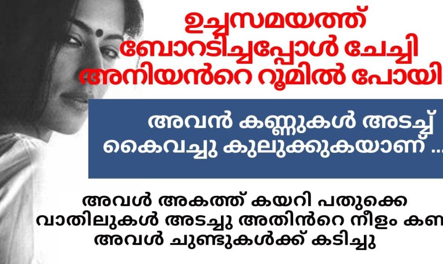 ഉച്ചസമയത്ത് ചേച്ചിക്ക് ബോറടിച്ചപ്പോൾ അനിയന്റെ റൂമിൽ പോയി ചെയ്തത് കണ്ടോ….