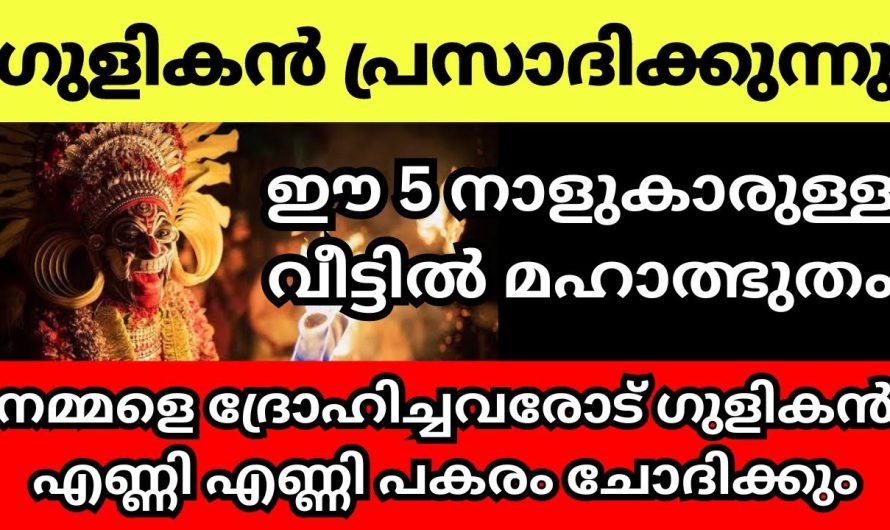 ഈ നക്ഷത്രത്തിൽ ജനിച്ചവർ വീട്ടിൽ ഉണ്ടോ? ഇതിലും വലിയ ഒരു ഭാഗ്യം വരാനില്ല,