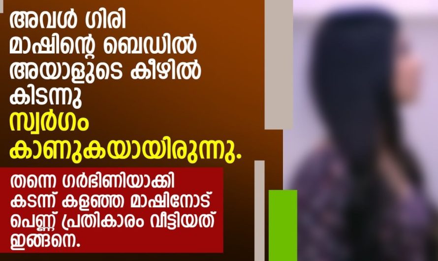 തന്നെ ഗർഭിണിയാക്കി കടന്നു മാഷിനോട് പെണ്ണ് പ്രതികാരം വീട്ടിയത് കണ്ടോ….