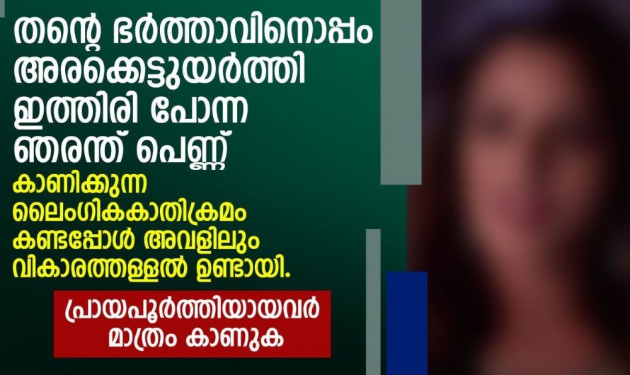 ഇത്തിരി പോന്ന ഞരന്ത്‌ പെണ്ണ് കാണിക്കുന്ന ലൈം.ഗി.ക.കാ.തിക്രമം കണ്ടപ്പോൾ…