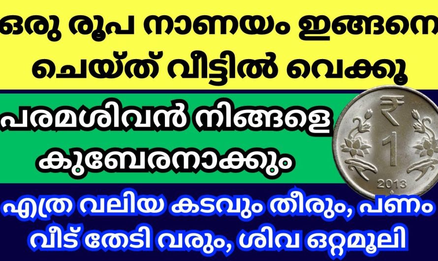 സാമ്പത്തിക ഒറ്റമൂലി, ശിവ ഭഗവാന് ഇങ്ങനെ ചെയ്ത് നോക്കൂ