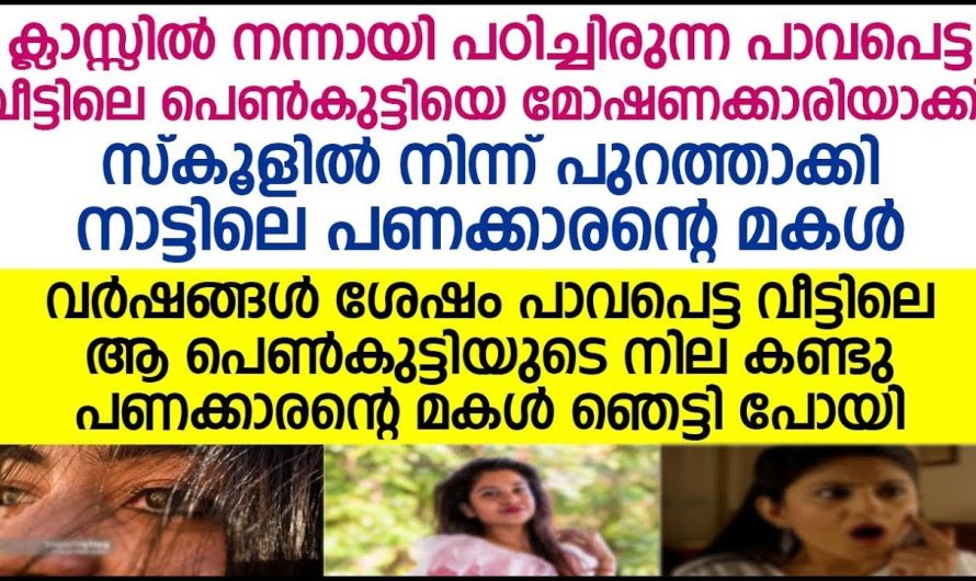 പാവപെട്ട വീട്ടിലെ ആ പെൺകുട്ടിയുടെ നില കണ്ടു പണക്കാരന്റെ മകൾ ഞെട്ടി പോയി