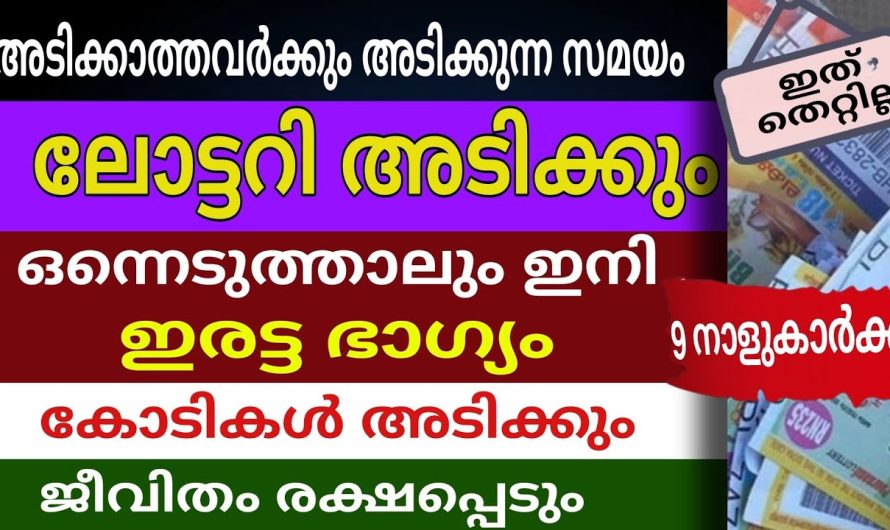 വരുന്നു ആഘോഷത്തിൻ്റെ നാളുകൾ ! ഈ നക്ഷത്രക്കൾക്ക് 2 കോടി ലോട്ടറി അടിക്കും