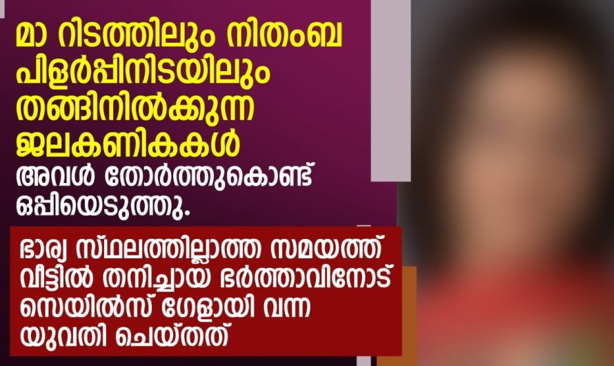 വീട്ടിൽ തനിച്ചായ ഭർത്താവിനോട് സെയിൽസ് ഗേളായി വന്ന യുവതി ചെയ്തത്