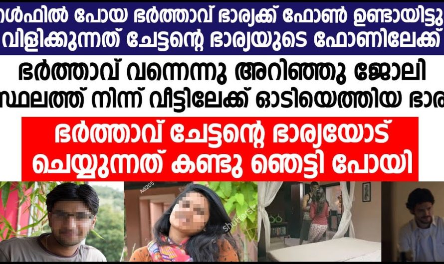 ഗൾഫിൽ നിന്ന് വന്ന ഭർത്താവ് ചേട്ടന്റെ ഭാര്യയോട് ചെയ്യുന്നത് കണ്ടു ഞെട്ടി പോയി