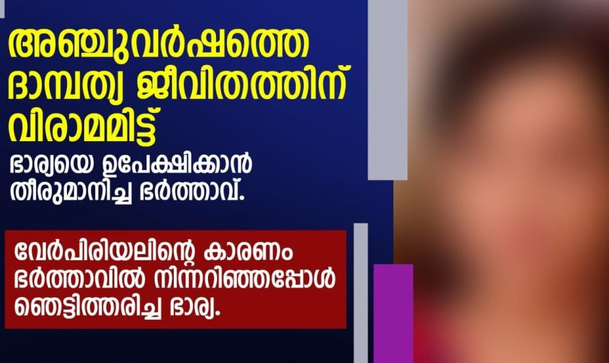 വേർപിരിയലിന്റെ കാരണം ഭർത്താവിൽ നിന്നറിഞ്ഞപ്പോൾ ഞെട്ടിത്തരിച്ച ഭാര്യ