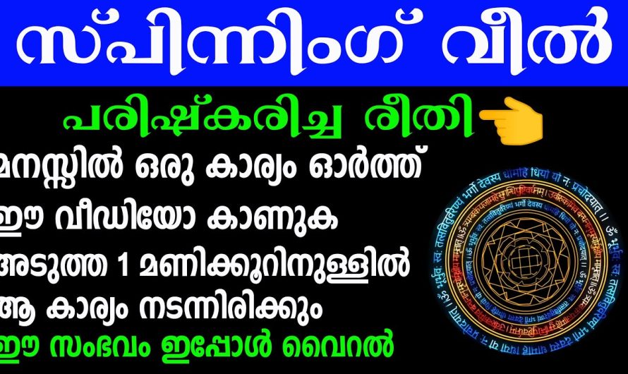 മനസ്സിൽ ഒരു കാര്യം ഓർത്ത് ഈ വീഡിയോ കാണുക,അത് ഉടൻ നടക്കും,