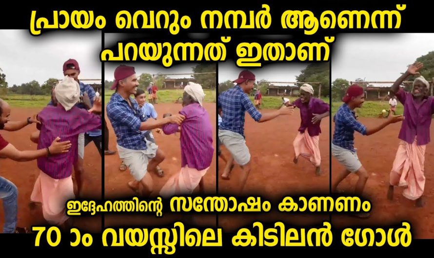 സന്തോഷം എന്നൊക്കെപ്പറഞ്ഞാൽ ഇതാണ് …പ്രായം വെറും നമ്പർ ആണെന്ന് പറയുന്നത് ഇതാണ്