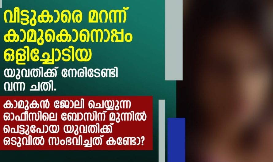 വീട്ടുകാരെ മറന്ന് കാമുകൊനൊപ്പം ഒളിച്ചോടിയ യുവതിക്ക് നേരിടേണ്ടി വന്ന ചതി