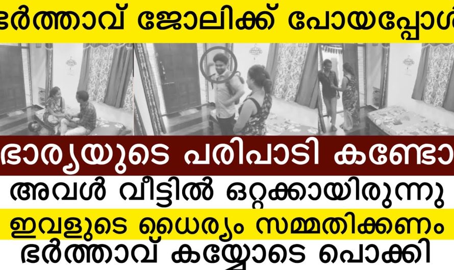 ഭാര്യയുടെ ക..ഴ.പ്പ് ചെറുതൊന്നുമല്ല 😡 ഭർത്താവില്ലാത്ത സമയം ഇവൾ ചെയുന്നത് കണ്ടോ