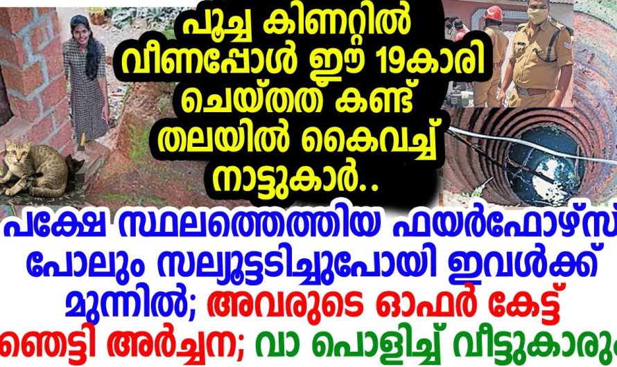 ദൈവമേ പൂച്ച കിണറ്റില്‍ വീണപ്പോള്‍ ഈ പെങ്കൊച്ച് ചെയ്തത് കണ്ടോ