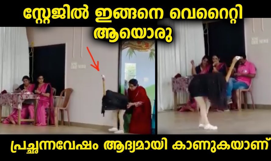 സ്റ്റേജിൽ ഇങ്ങനെ വെറൈറ്റി ആയൊരു ഐറ്റം അവതരിപ്പിച്ചത് ഗംഭീരമായി തോന്നി…ടീച്ചർമാർക്കും ഇഷ്ടപ്പെട്ടു