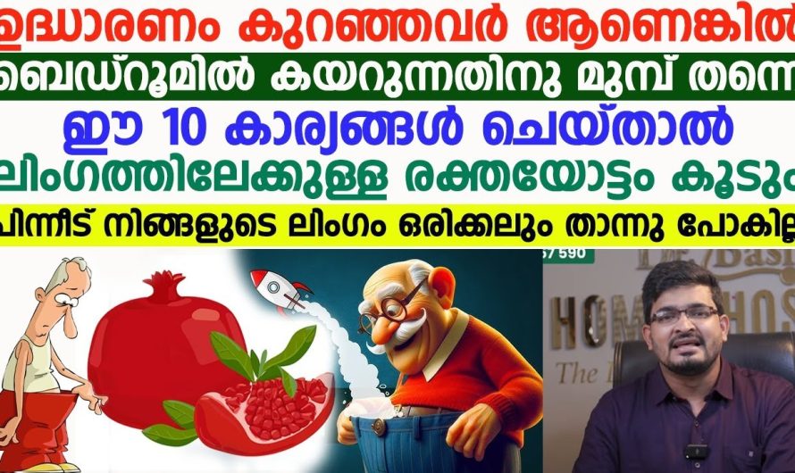 ഉ..ദ്ധാ..ര..ണം കുറഞ്ഞവരാണോ | ഈ 10 കാര്യങ്ങൾ ചെയ്താൽ നിങ്ങളുടെ ലിം….ഗം… ഒരിക്കലും താന്നു പോകില്ല