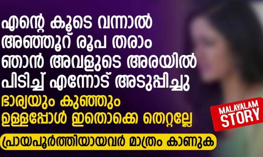 ഭാര്യയും കുഞ്ഞും ഉള്ളപ്പോൾ ഇതൊക്കെ തെറ്റല്ലേ