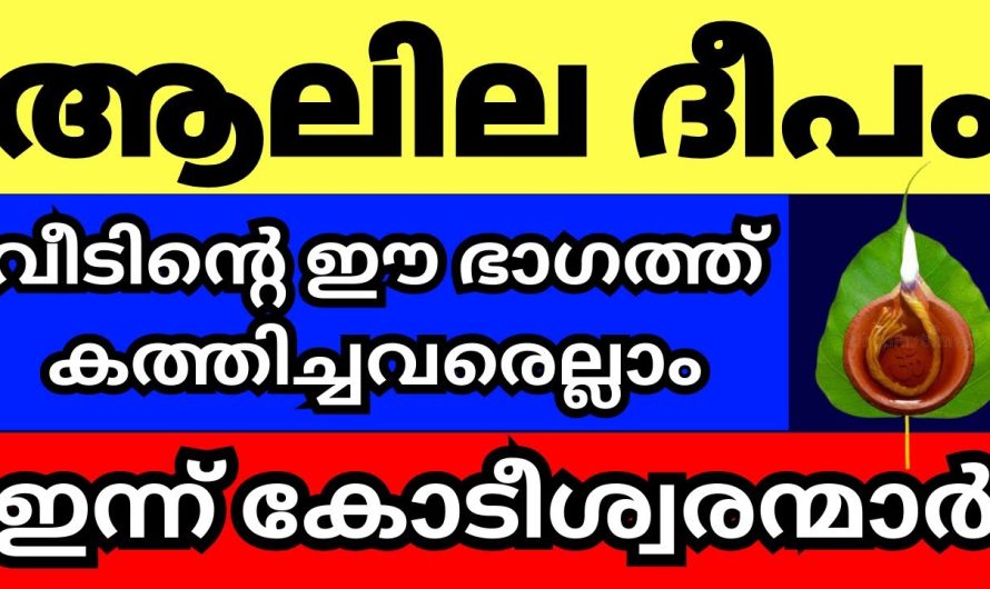 ആലില ദീപം വീട്ടിൽ ഒറ്റ തവണ ഇങ്ങനെ കത്തിക്കൂ, ആ വീട് രക്ഷപെടും, പാവപ്പെട്ടവനെ കോടീശ്വരനാക്കും ദീപം