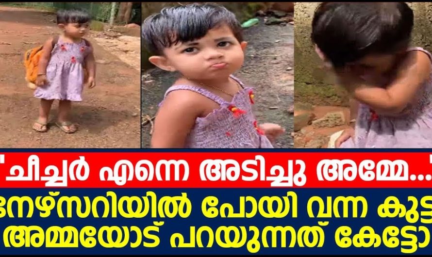 നേഴ്സറിയിൽ പോയി വന്ന കുട്ടി അമ്മയോട് പറയുന്നത് കേട്ടോ