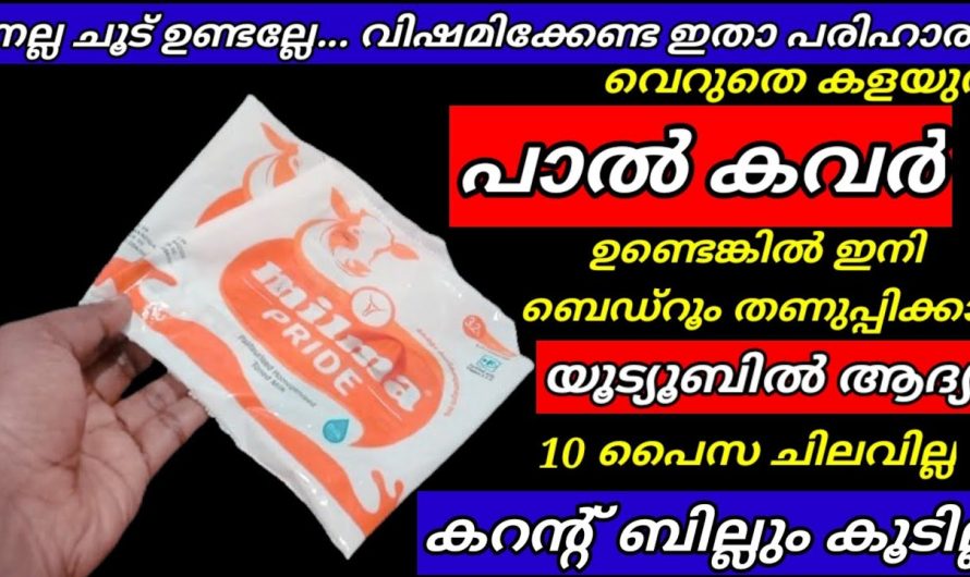 മിൽമ കവർ ഇനി വെറുതെ വലിച്ചെറിഞ്ഞ് കളയരുത് യൂട്യൂബിൽ ആദ്യമായി ഞെട്ടിക്കുന്ന ഉപയോഗം