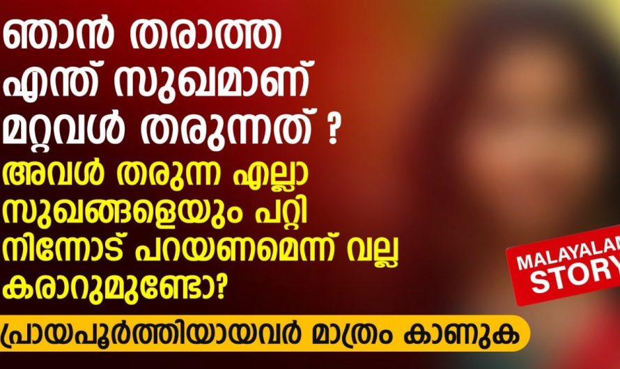 ഞാൻ തരാത്ത എന്ത് സുഖമാണ് മറ്റവൾ തരുന്നത്