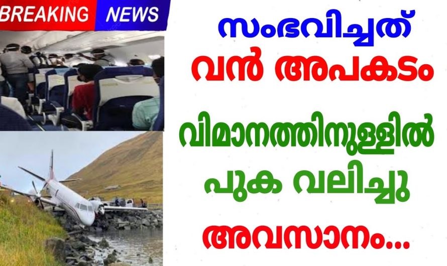 വിമാനത്തിനുള്ളിൽ പുകവലിച്ച യാത്രക്കാരന് സംഭവിച്ചത് കണ്ടോ…