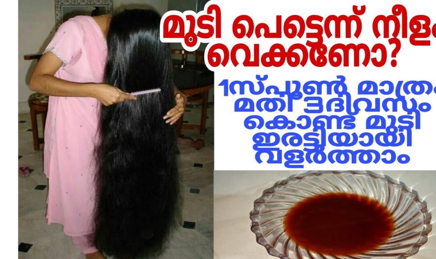 തലമുടി പെട്ടെന്ന് നീളം വെക്കാൻ ഇങ്ങനെ ചെയ്തു നോക്കൂ