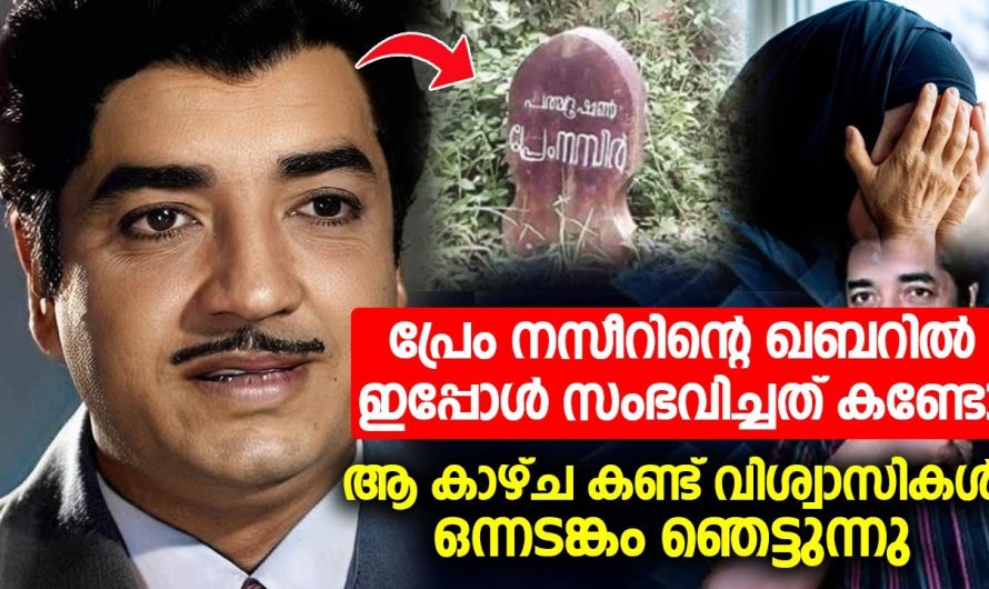 സിനിമ നടനായിരുന്ന പ്രേം നസീറിന്റെ ഖബറിൽ ഇപ്പോൾ സംഭവിച്ചത് കണ്ടോ