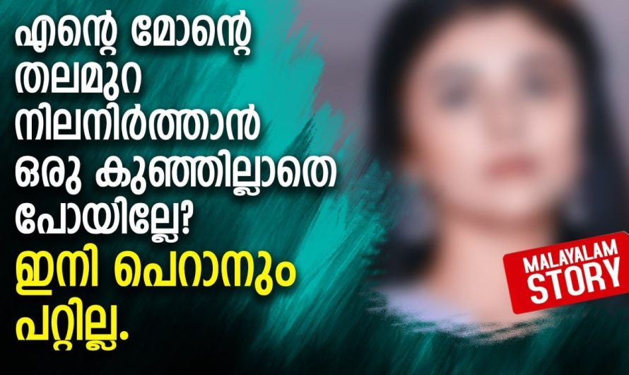 ഞാൻ ആഗ്രഹിച്ച കിട്ടിയ കുഞ്ഞായിരുന്നെങ്കിൽ