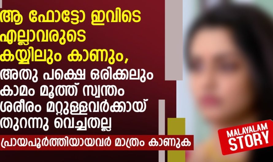 ആ ഫോട്ടോ ഇവിടെ എല്ലാവരുടെ കയ്യിലും കാണും, അതു പക്ഷെ ഒരിക്കലും കാ….മം മൂത്ത്