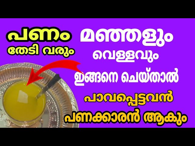 വീട്ടിൽ പണം കുതിച്ചുയരും പാവപ്പെട്ടവൻ പണക്കരനാകും