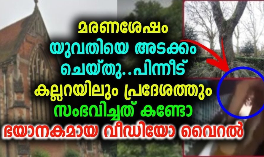 മരണശേഷം യുവതിയെ അടക്കം ചെയ്തപ്പോൾ സംഭവിച്ചതു കണ്ടാൽ നിങ്ങൾ ഞെട്ടും..