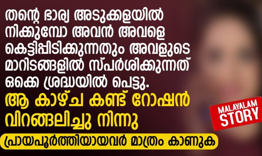 തന്റെ ഭാര്യ അടുക്കളയിൽ നിക്കുമ്പോ അവൻ കെട്ടിപ്പിടിക്കുന്നതും സ്പർശിക്കുന്നത് ഒക്കെ