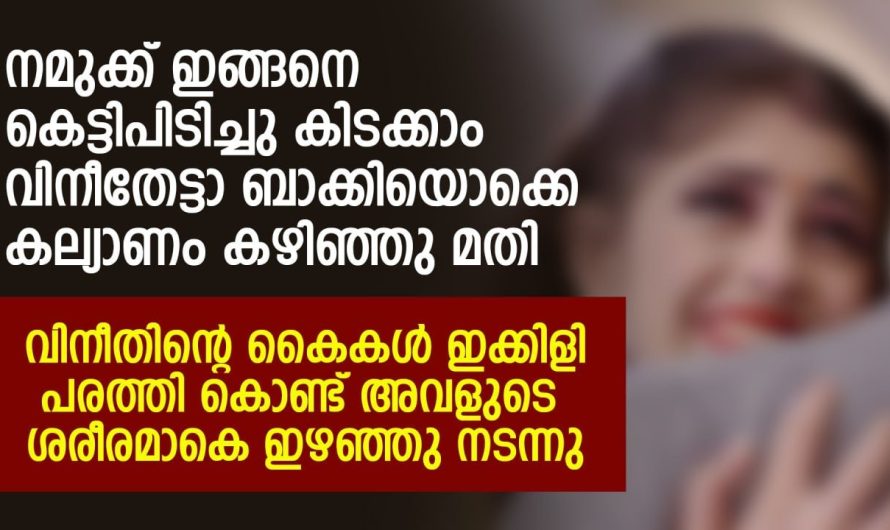 നമുക്ക് ഇങ്ങനെ കെട്ടിപിടിച്ചു കിടക്കാം, ബാക്കിയൊക്കെ കല്യാണം കഴിഞ്ഞു മതി