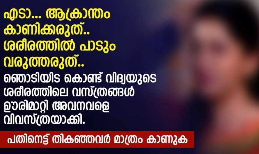 എടാ ആക്രാന്തം കാണിക്കരുത്.. ശരീരത്തിൽ പാടും വരുത്തരുത്