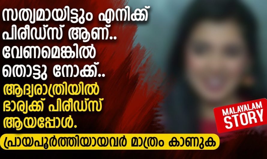 ആദ്യരാത്രിയിൽ ഭാര്യക്ക് പി.രീ.ഡ്സ്. ആയപ്പോൾ